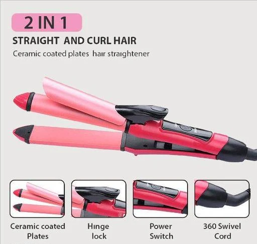 Checkout this latest Hair Straightener
Product Name: *Hair Straightner*
Product Name: Hair Straightner
Net Quantity (N): 1
Color: Pink
Type: Wired
Ideal For: Unisex
Operating Voltage: 100 Volts
Power Consumption: 100 Watts
Cord Length: 1.2 Mtr
Heat Up Time: 10 Sec
Temperature: 100 °C
Straightening Type: Temporary
Sizes: 
Free Size
Country of Origin: China
Easy Returns Available In Case Of Any Issue


SKU: 1218797894_3
Supplier Name: SIZZLING WORLD

Code: 482-73671546-9941

Catalog Name:  Hair Straightener
CatalogID_20319923
M07-C20-SC5489