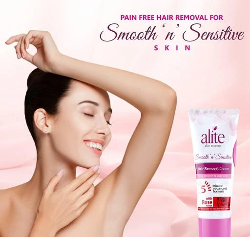  - Alite Hair Removal Cream 60g Each With Rose Water Mild  Formulation