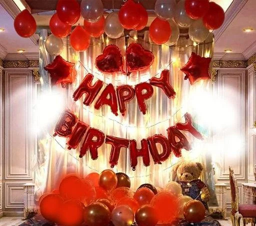 Checkout this latest Party Supplies
Product Name: *BlueBells Gifting Happy Birthday Red Foil Combo Decoration Kit (Set of 33) - Happy Birthday Red Foil + 30pc Red, White, Golden Metallic Balloon +2pc Red Heart*
Type: Foil Balloons
Color: Red
Featured Character: Balloon Pump
Multipack: 1
Country of Origin: India
Easy Returns Available In Case Of Any Issue


SKU: BB_BDCB_36
Supplier Name: BlueBells Gifting

Code: 252-74184174-944

Catalog Name: Fashionable Party Supplies
CatalogID_20496114
M08-C25-SC2525