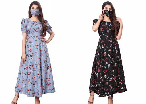 Checkout this latest Dresses
Product Name: *Women's Dresses 2 Pieces Combo*
Fabric: Crepe
Sleeve Length: Short Sleeves
Pattern: Printed
Net Quantity (N): 2
Sizes:
S (Bust Size: 36 in, Length Size: 50 in) 
M (Bust Size: 38 in, Length Size: 50 in) 
L (Bust Size: 40 in, Length Size: 50 in) 
XL (Bust Size: 42 in, Length Size: 50 in) 
XXL (Bust Size: 44 in, Length Size: 50 in) 
XXXL (Bust Size: 46 in, Length Size: 50 in) 
Women's Dresses 2 Pieces Combo
Country of Origin: India
Easy Returns Available In Case Of Any Issue


SKU: RAM23/7570+7509/EDISHNAL
Supplier Name: EDISHNAL ENTERPRISE

Code: 196-74209672-9921

Catalog Name: Stylish Elegant Women Dresses
CatalogID_20505892
M04-C07-SC1025
.