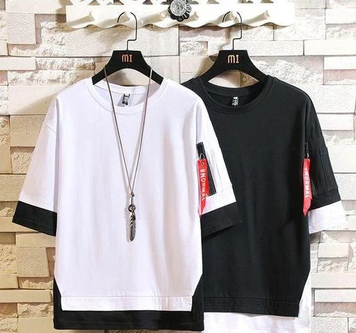 Checkout this latest Tshirts
Product Name: *Mens Tshirt*
Fabric: Cotton
Sleeve Length: Short Sleeves
Pattern: Solid
Net Quantity (N): 2
Sizes:
S (Chest Size: 36 in, Length Size: 27 in) 
M (Chest Size: 38 in, Length Size: 27.5 in) 
L (Chest Size: 40 in, Length Size: 28 in) 
XL (Chest Size: 42 in, Length Size: 28.5 in) 
XXL (Chest Size: 44 in, Length Size: 29 in) 
Try This Mens Premium Quality Tshirt
Country of Origin: India
Easy Returns Available In Case Of Any Issue


SKU: Mj {*} Pack Of 2 ( Black & White Badsha )
Supplier Name: MJ INDUSTRIES

Code: 406-74210944-999

Catalog Name: Try This Men Tshirts
CatalogID_20506359
M06-C14-SC1205