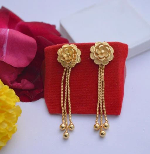 ER18298 Gold Covering South Indian Screwlock Daily Wear Earrings AD Stones  Handmade Designs  JewelSmartin