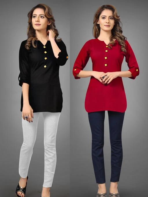  Women Rayon Tops Tunics