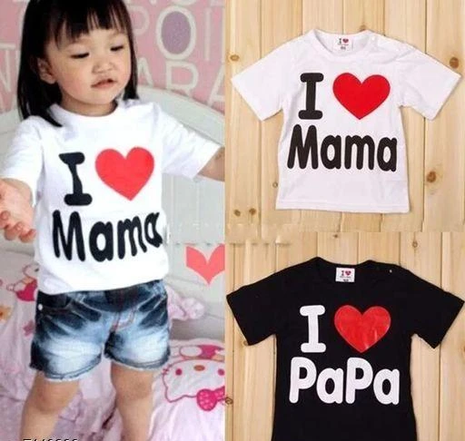 Checkout this latest Tshirts & Polos
Product Name: *Cute Multicolor Casual Tshirts (pack of 2)*
Fabric: Cotton
Sleeve Length: Short Sleeves
Pattern: Printed
Net Quantity (N): Pack of 3
Sizes: 
6-12 Months, 9-12 Months, 0-1 Years, 1-2 Years (Chest Size: 12 in, Length Size: 15 in) 
2-3 Years, 3-4 Years (Chest Size: 13 in, Length Size: 17 in) 
4-5 Years (Chest Size: 14 in, Length Size: 18 in) 
5-6 Years (Chest Size: 15 in, Length Size: 18 in) 
Easy Returns Available In Case Of Any Issue


SKU: 1
Supplier Name: BRZEE

Code: 673-7440888-5511

Catalog Name: Stylish Cotton Half Sleeves Kids Tshirt
CatalogID_1196147
M10-C32-SC1173