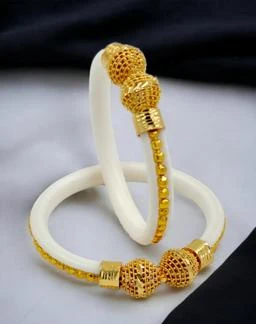 Vembley Fashion Flower Rose Gold Plated Crystal Bracelet for Girls and Women