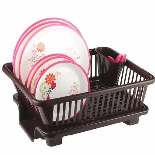 Buy Racks Holders Olix Mini Durable Plastic Kitchen Sink Dish Rack Drainer Drying Rack Washing Basket With Tray For Kitchen For Rs484 Cod And Easy Return Available