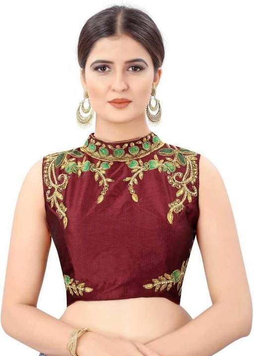 Jio Fashion Readymade Heavy Embroidery Blouse For Women Stylish