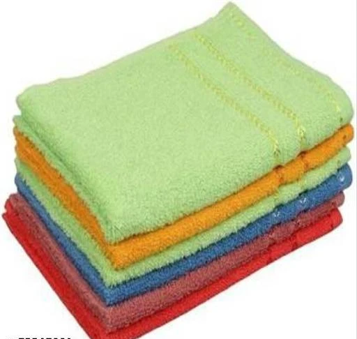 Checkout this latest Hand Towels
Product Name: *Weaving Poems Hand Towels Set of 6 Piece for Kitchen, wash Basin & Gym, Soft & Super Absorbent, Multicolor Napkins  (6 Sheets)*
Material: Cotton
Print or Pattern Type: Solid
Net Quantity (N): 6
Sizes: 
Free Size (Length Size: 21 in, Width Size: 14 in) 
Weaving Poems brings you epitome of style, comfort and durable range solid hand and face towels. These are specially processed to minimize shrinkage and lint.Our range of hand towels are crafted using highly durable 100% superfine cotton giving you extravagant comfort and superior absorbency. The towels are available in variety of elegant colours and long-lasting fibres which help reduce lint build up and ensure they do not succumb to daily wear and tear. Hand towel is a small towel used for drying your hands. You want something small and simple to keep your hands dry during and after an intense workout. With the right size, you can also use a hand towel to hold onto the equipment which in all probability might be full of someone else’s sweat. So the use of hand towel in the gym is quite essential.Whether in your hotel restaurant’s restroom or in the lobby restroom, offering a hand towel is an excellent way to elevate your guest’s experience. They also come with little embellishments like embroidery that further add to their ornamental quality.With practically so many uses, a hand towel might be small in its size but massive in its effort.
Country of Origin: India
Easy Returns Available In Case Of Any Issue


SKU: Jana Crape 14*21 pack of 6
Supplier Name: KESWANI HANDLOOM HOUSE

Code: 822-75567221-994

Catalog Name: Elite Alluring Hand Towels
CatalogID_20966294
M08-C24-SC1113