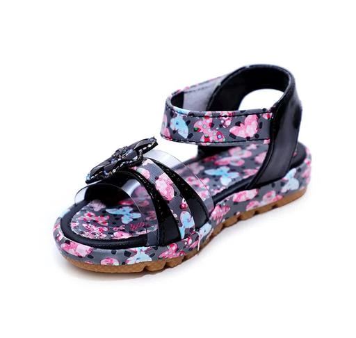 Checkout this latest Sandals
Product Name: *NEOMIO KIDS Synthetic Girls Kids Butterfly Floral Print Sandal (Black)*
Material: Syntethic Leather
Sole Material: EVA
Pattern: Printed
Fastening & Back Detail: Velcro
Net Quantity (N): 1
THE LATEST TRENDY KIDS GIRLS FLORAL PRINTED FASHIONABLE THAT PROVES OUR THEME THAT 