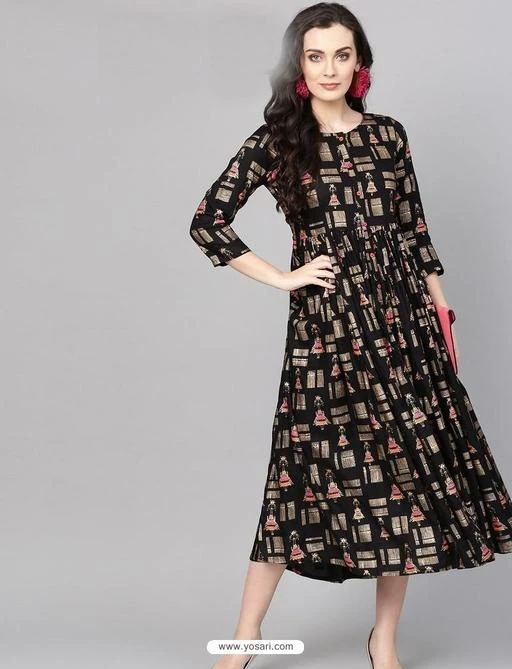 Checkout this latest Kurtis
Product Name: *Abhisarika Attractive Women Kurtis*
Fabric: Rayon
Sleeve Length: Three-Quarter Sleeves
Pattern: Printed
Combo of: Single
Sizes:
M (Bust Size: 38 in, Size Length: 48 in) 
L (Bust Size: 40 in, Size Length: 48 in) 
XL (Bust Size: 42 in, Size Length: 48 in) 
XXL (Bust Size: 44 in, Size Length: 48 in) 
Country of Origin: India
Easy Returns Available In Case Of Any Issue


SKU: AFJ_Anarkali kurti_1
Supplier Name: ALEENA FASHION JAIPUR

Code: 283-75823269-9921

Catalog Name: Abhisarika Attractive Kurtis
CatalogID_21054547
M03-C03-SC1001