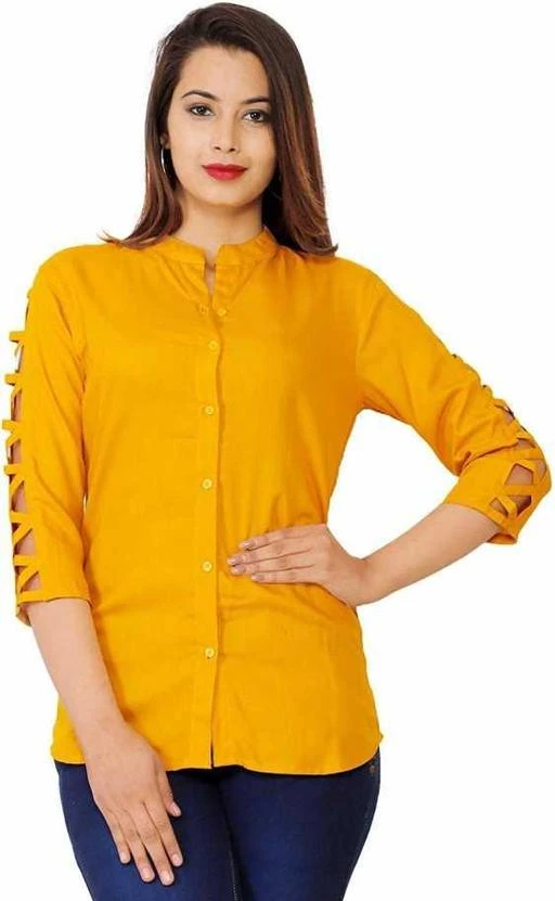 Checkout this latest Tops & Tunics
Product Name: *Bitu Fashions Mustard Colored Girls Top *
Fabric: Rayon
Sleeve Length: Three-Quarter Sleeves
Pattern: Solid
Net Quantity (N): 1
Sizes:
S (Bust Size: 36 in, Length Size: 27 in) 
M (Bust Size: 38 in, Length Size: 27 in) 
L (Bust Size: 40 in, Length Size: 27 in) 
XL (Bust Size: 42 in, Length Size: 27 in) 
BITU FASHIONS WOMEN FANCY TOPS
Country of Origin: India
Easy Returns Available In Case Of Any Issue


SKU: YELLOWTOP
Supplier Name: R KAY FASHIONS

Code: 132-75837642-998

Catalog Name: Comfy Graceful Women Tops & Tunics
CatalogID_21059682
M04-C07-SC1020