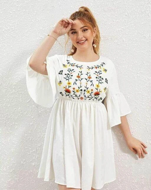 Checkout this latest Tops & Tunics
Product Name: *Womens rayon Embroidery partywear top, trendy top, offical top, embroidery top, jeans wear top*
Fabric: Rayon
Sleeve Length: Three-Quarter Sleeves
Pattern: Embroidered
Net Quantity (N): 1
Sizes:
S (Bust Size: 36 in, Length Size: 30 in) 
M (Bust Size: 38 in, Length Size: 30 in) 
L (Bust Size: 40 in, Length Size: 30 in) 
XL (Bust Size: 42 in, Length Size: 30 in) 
XXL (Bust Size: 44 in, Length Size: 30 in) 
Womens rayon Embroidery partywear top, trendy top, offical top, embroidery top, jeans wear top
Country of Origin: India
Easy Returns Available In Case Of Any Issue


SKU: ANFS-052WHITE-EMB
Supplier Name: ANU TARA

Code: 213-76113052-999

Catalog Name: Trendy Feminine Women Tops & Tunics
CatalogID_21147165
M04-C07-SC1020