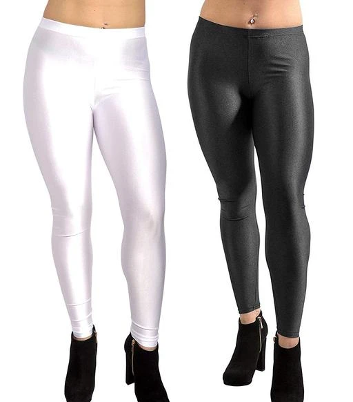  Beautiful Shiny Leggings For Women / Fashionable Latest Women