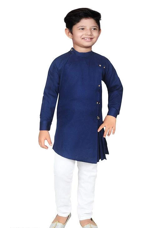Checkout this latest Kurta Sets
Product Name: *Princess Elegant Kids Boys Kurta Sets*
Top Fabric: Cotton Blend
Bottom Fabric: Cotton Blend
Sleeve Length: Long Sleeves
Bottom Type: trousers
Top Pattern: Solid
Multipack: 1
Sizes: 
9-10 Years (Chest Size: 32 in, Top Length Size: 26 in, Bottom Waist Size: 32 in, Bottom Length Size: 36 in) 
Easy Returns Available In Case Of Any Issue


Catalog Rating: ★3.8 (106)

Catalog Name: Pretty Classy Kids Boys Kurta Sets
CatalogID_1236645
C58-SC1170
Code: 308-7627248-7242