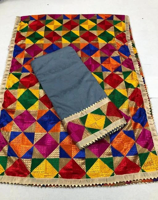 ss phulkari suits