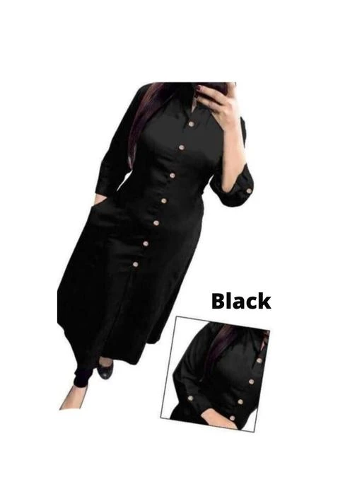 Checkout this latest Kurtis
Product Name: *Attractive Kasvi Selfie Punjabi Kurtis (Black Colour kurtis)*
Fabric: Rayon
Sleeve Length: Three-Quarter Sleeves
Pattern: Solid
Combo of: Single
Sizes:
M, L, XL, XXL
Attractive Kasvi Selfie Punjabi Kurtis (black Colour kurtis), Trending attractive kasvi rayon punjabi kurti for daily use. Our panjabi kurti especially design in daily use, office and party. You can use this rayon kurti anytime.
Country of Origin: India
Easy Returns Available In Case Of Any Issue


SKU: m-Hcodz1
Supplier Name: Misbah Fashions

Code: 952-76507419-994

Catalog Name: Aakarsha Alluring Kurtis
CatalogID_21280458
M03-C03-SC1001
