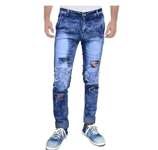 Checkout this latest Jeans
Product Name: *Trendy Cotton Jeans*
Fabric: Cotton
Pattern: Dyed/Washed
Net Quantity (N): 1
Sizes: 
28 (Waist Size: 28 in, Length Size: 42 in) 
30 (Waist Size: 30 in, Length Size: 42 in) 
32 (Waist Size: 32 in, Length Size: 42 in) 
34 (Waist Size: 34 in, Length Size: 42 in) 
36 (Waist Size: 36 in, Length Size: 42 in) 
Easy Returns Available In Case Of Any Issue


SKU: M001JEANS 
Supplier Name: fan wear

Code: 346-7669718-1461

Catalog Name: Casual Trendy Men Jeans
CatalogID_1245875
M06-C15-SC1211