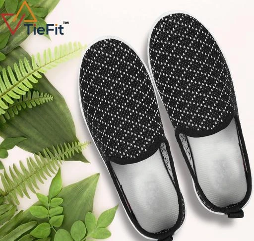 Checkout this latest Casual Shoes
Product Name: *TieFit Casual Walking Shoes For Women's ||Fashionable Shoes|| Light Weight Walking Shoes||Durable High Quality Shoes||Slip on Women's Sneakers||*
Material: Mesh
Sole Material: Pvc
Pattern: Printed
Fastening & Back Detail: Slip-On
Net Quantity (N): 1
A new range of Women Slip - ons introduced by TieFit which are exclusively designed for Women’s
It has a knit upper and and Rubber sole which provide a grip to your feet and it has soft cushioning inside for giving extra comfort to your feet. Whether you are going to office or  for shopping , whether you are a working women or a college going young girl you can wear them with any attire or outfit . It has a simple look but has a elegant design.The Speciality of these slip ons is that they are light in weight and durable for regular usage. 
We at Keneye always make sure that we serve the best quality  products to our customers and  at reasonable price.   
We at TieFit, have introduced footwear range in sub category,Semi- Casual,Comfort Casuals,Lifestyle  etc. Ideal for casual wear as well as for formal purpose. We provide a versatile range of footwear for our customers.Our footwear collection is available for all age group and for Men, Women & Kids. Our most stylish range of Sneaker, School Shoes, Running Shoes, Casual Shoes, Formal Shoes, Clogs, Slide and Sandals, Flip Flop and House slippers are exclusively designed to match the latest trends of the new generation. 
Sizes: 
IND-5, IND-6, IND-7, IND-8
Country of Origin: India
Easy Returns Available In Case Of Any Issue


SKU: TFTWS004_Black
Supplier Name: Spike Retail

Code: 344-76705622-996

Catalog Name: Fashionate Women Casual Shoes
CatalogID_21347875
M09-C30-SC1067
