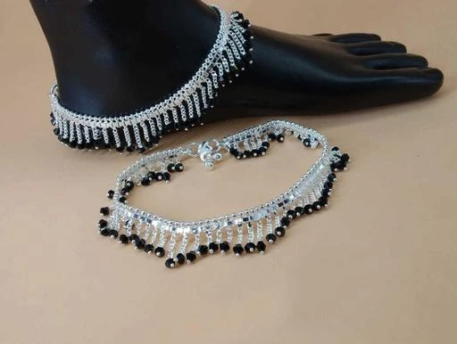 Checkout this latest Anklets & Toe Rings
Product Name: *Anklets*
Plating: Oxidised Silver
Sizes:Free Size
Easy Returns Available In Case Of Any Issue


SKU: Jalar Payal Black
Supplier Name: Crystal Bangles

Code: 832-7675214-999

Catalog Name: Elite Bejeweled Women Anklets & Toe Rings
CatalogID_1247087
M05-C11-SC1098