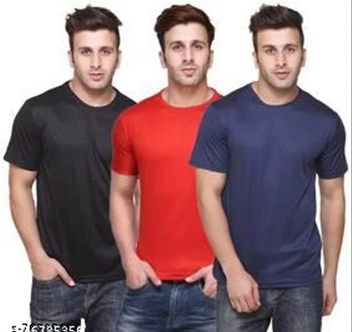 Checkout this latest Tshirts
Product Name: *Men's Regular Dri fit tshirt (Pack of 3)*
Fabric: Polyester
Sizes:
S, L, XL, XXL
Country of Origin: India
Easy Returns Available In Case Of Any Issue


SKU: lk-54
Supplier Name: THE OVERALL

Code: 992-76785356-944

Catalog Name: Urbane Modern Men Tshirts
CatalogID_21375558
M06-C14-SC1205
