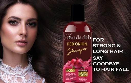  - Sandarbh Organic Red Onion Hair Shampoo 200ml / Sandarbh Advanced