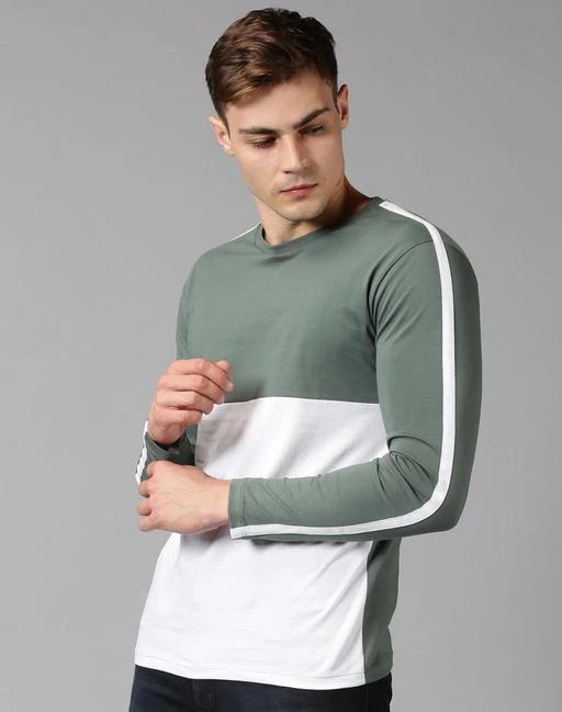 Checkout this latest Tshirts
Product Name: *UrGear ColorBlock Men Round Neck  Green T-Shirt*
Fabric: Cotton
Sleeve Length: Long Sleeves
Pattern: Colorblocked
Net Quantity (N): 1
Sizes:
S (Chest Size: 38 in, Length Size: 27 in) 
Latest men t shirts Full Sleeve from UrGear, This Round Neck T-shirts men offers a Fashion and Trendy look .Wear it with trendy UrGear to have fashion look.Trusted brand online and no compromise on quality t-shirts.
Country of Origin: India
Easy Returns Available In Case Of Any Issue


SKU: UrM005831p
Supplier Name: URGEAR

Code: 934-77126987-9991

Catalog Name: URGEAR Men Tshirts
CatalogID_21497306
M06-C14-SC1205