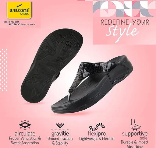 Checkout this latest Flipflops & Slippers
Product Name: *VRINDHA WELCOME URJO GO-KICK HF-11031 BLACK BIG-STAR WATERPROOF LIGHTWEIGHT NON-SLIPPERY (BEST FOR RAINY SEASON) SLIPPERS,FLIP-FLOPS & SANDALS*
Material: EVA
Sole Material: EVA
Fastening & Back Detail: Open Back
Pattern: Solid
Net Quantity (N): 1
BEST QUALITY BIG-STAR WATERPROOF LIGHTWEIGHT NON-SLIPPERY (BEST FOR RAINY SEASON) SLIPPERS,FLIP-FLOPS & SANDALS
Sizes: 
IND-3 (Foot Width Size: 10 cm) 
IND-4 (Foot Width Size: 10 cm) 
IND-5 (Foot Width Size: 10 cm) 
IND-6 (Foot Width Size: 10 cm) 
IND-7 (Foot Width Size: 10 cm) 
IND-8 (Foot Width Size: 10 cm) 
Country of Origin: India
Easy Returns Available In Case Of Any Issue


SKU: VRINDHA-HF-11031-BLACK
Supplier Name: 4SJ ENTERPRISES

Code: 794-77170652-999

Catalog Name: Relaxed Trendy Women Flipflops & Slippers
CatalogID_21513434
M09-C30-SC1070