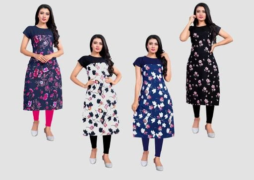 Checkout this latest Kurtis
Product Name: *Aagam Graceful Kurtis*
Fabric: Poly Crepe
Sleeve Length: Short Sleeves
Pattern: Printed
Combo of: Combo of 4
Sizes:
M (Bust Size: 38 in, Size Length: 44 in) 
L (Bust Size: 40 in, Size Length: 44 in) 
XL (Bust Size: 42 in, Size Length: 44 in) 
XXL (Bust Size: 44 in, Size Length: 44 in) 
Country of Origin: India
Easy Returns Available In Case Of Any Issue


SKU: BD-107-108-118-109
Supplier Name: JIYA ETP

Code: 485-77201122-9931

Catalog Name: Aagam Graceful Kurtis
CatalogID_21524705
M03-C03-SC1001