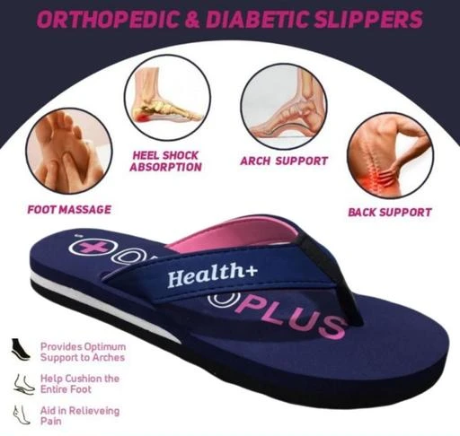 Checkout this latest Flipflops & Slippers
Product Name: *DOCTOR + Women's Ortho Care Orthopedic and Diabetic Feel Good Super Comfort Dr Sliders Flipflops and House Slippers for Women's and Girl's*
Material: EVA
Sole Material: Rubber
Fastening & Back Detail: Slip-On
Pattern: Printed
Net Quantity (N): 1
MEDICATED SOFT DOCTOR SLIPPERS Recommended by Doctors and Podiatrists for Diabetic, Orthopedic, Cracked heals and obese's person's problem. Its EVA is Skin-friendly, bio- degradable, 100% recyclable and non-allergic material has been used which is skillfully crafted to provide optimum support to your ailing feet.
Sizes: 
IND-5, IND-6, IND-7, IND-8
Country of Origin: India
Easy Returns Available In Case Of Any Issue


SKU: eCP8__Dq
Supplier Name: Deshi Firangi

Code: 902-77271827-994

Catalog Name: Unique Fabulous Women Flipflops & Slippers
CatalogID_21547125
M09-C30-SC1070