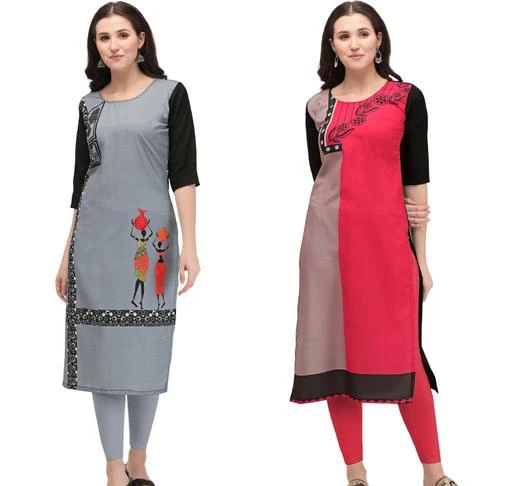 Checkout this latest Kurtis
Product Name: *Alisha Refined Crepe Printed Kurtis*
Fabric: Crepe
Sleeve Length: Three-Quarter Sleeves
Pattern: Printed
Combo of: Combo of 2
Sizes:
S, M, L, XL, XXL
Country of Origin: India
Easy Returns Available In Case Of Any Issue


SKU: A56-14
Supplier Name: SHREENA ENTERPRISE

Code: 813-77358703-999

Catalog Name: Alisha Refined Crepe Printed Kurtis
CatalogID_21577766
M03-C03-SC1001
