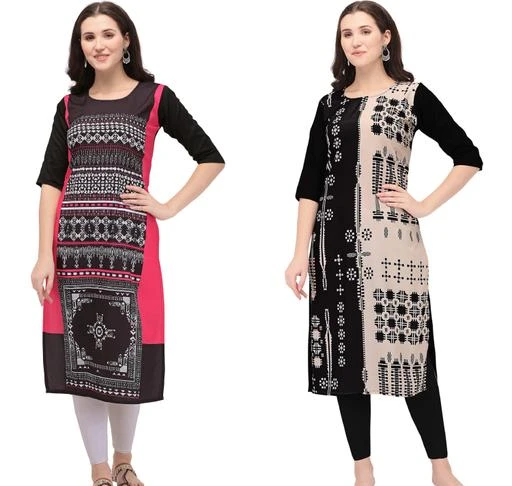 Checkout this latest Kurtis
Product Name: *Alisha Refined Crepe Printed Kurtis*
Fabric: Crepe
Sleeve Length: Three-Quarter Sleeves
Pattern: Printed
Combo of: Combo of 2
Sizes:
S, M, L, XL, XXL
Country of Origin: India
Easy Returns Available In Case Of Any Issue


SKU: A15-13
Supplier Name: SHREENA ENTERPRISE

Code: 813-77358704-999

Catalog Name: Alisha Refined Crepe Printed Kurtis
CatalogID_21577766
M03-C03-SC1001