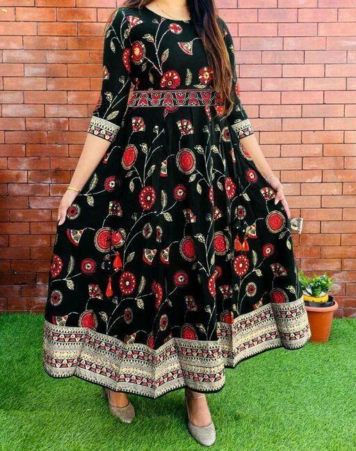 Checkout this latest Kurtis
Product Name: *Abhisarika Refined Kurtis*
Fabric: Rayon
Sleeve Length: Three-Quarter Sleeves
Pattern: Printed
Combo of: Single
Sizes:
M (Bust Size: 38 in, Size Length: 38 in) 
L (Bust Size: 40 in, Size Length: 40 in) 
XL (Bust Size: 42 in, Size Length: 42 in) 
XXL (Bust Size: 44 in, Size Length: 44 in) 
Womams Rayon Hand Block Printed Anarkali Kurti For Girls And Womans
Country of Origin: India
Easy Returns Available In Case Of Any Issue


SKU: Black Anarkali
Supplier Name: LAKSHIT FASHION

Code: 914-77615862-996

Catalog Name: Abhisarika Refined Kurtis
CatalogID_21669809
M03-C03-SC1001