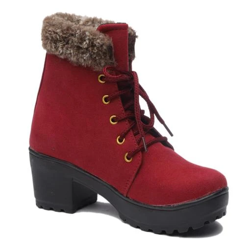Checkout this latest Boots
Product Name: *Aamnu Women Casual Boots, Ideal for Women *
Material: Suede
Sole Material: Tpr
Pattern: Solid
Fastening & Back Detail: Lace-Up
Multipack: 1
Sizes: 
IND-3, IND-4, IND-5, IND-6, IND-7, IND-8
Country of Origin: India
Easy Returns Available In Case Of Any Issue


SKU: CK-JG-010-Maroon
Supplier Name: AAMNU

Code: 774-77770143-999

Catalog Name: Versatile Women Boots
CatalogID_21723129
M09-C30-SC1065