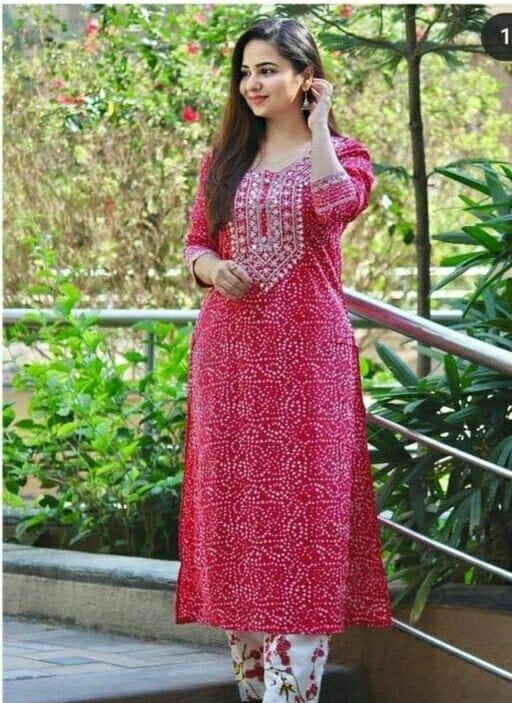 fcity.in Pink City Garments Premium Rayon Latest Trend Kurti Comfortable Feel