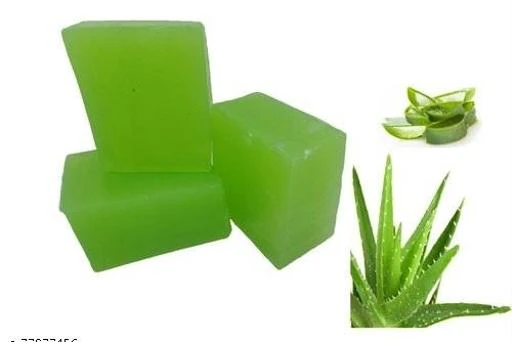  Leela Organic Aloe Vera Melt And Pour Soap Base Net 500g /  Bathing