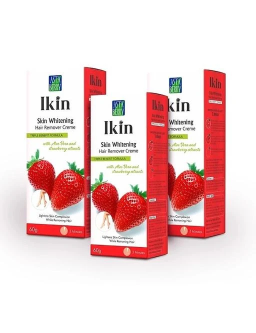  - Asta Berry Ikin Hair Remover Cream Strawberry Flavour / Classy  Body