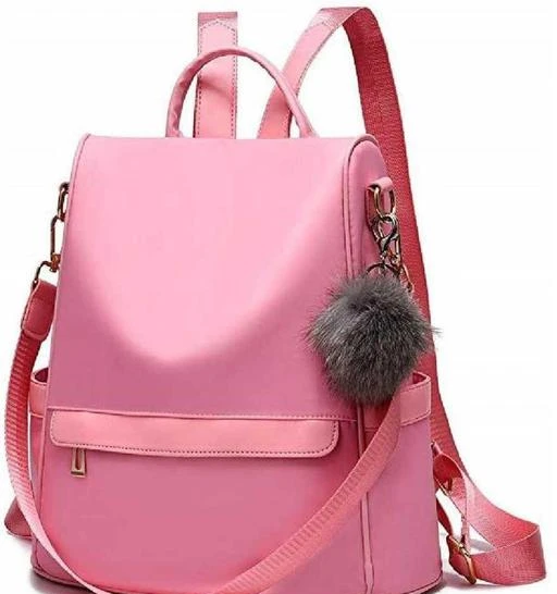 Laptop Bags & Messenger Bags
Voguish Backpack For Girls And Womens
Material: PU
No. of Compartments: 2
Pattern: Solid
Sizes: 
Free Size (Length Size: 15 in Width Size: 2 in Height Size: 16 in)
Country of Origin: India
Sizes Available: 

SKU: BF PINK backpack 
Supplier Name: SR DEALS

Code: 282-7817438-195

Catalog Name: Trendy Versatile Women Back Bags
CatalogID_1279224
M09-C73-SC5073