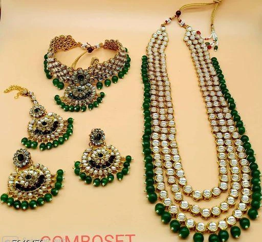 Checkout this latest Necklaces & Chains
Product Name: *Twinkling Graceful Women Necklace combo*
Base Metal: Alloy
Plating: Gold Plated
Stone Type: Pearls
Sizing: Adjustable
Type: Rani Haar
Net Quantity (N): 1
Sizes:Free Size
Easy Returns Available In Case Of Any Issue


SKU: combo_set_2_green
Supplier Name: Trendy Collection

Code: 787-7848470-4032

Catalog Name: Allure Graceful Women Necklaces & Chains
CatalogID_1286489
M05-C11-SC1092