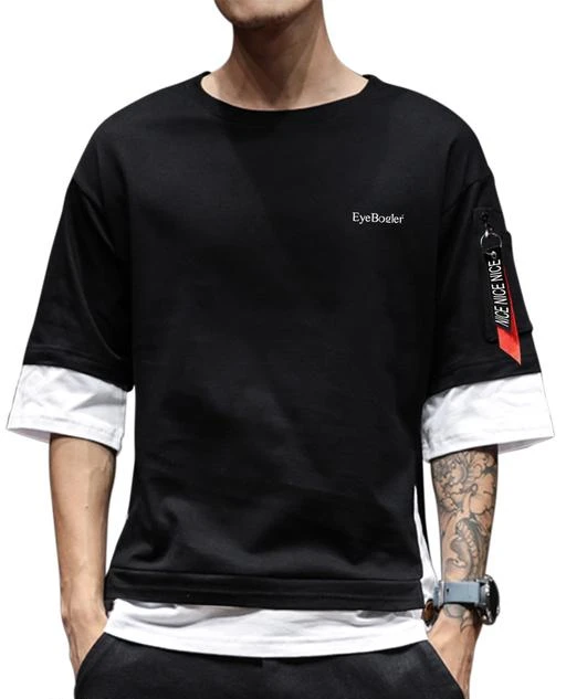 Checkout this latest Tshirts
Product Name: *Seven Rocks 100% Cotton Regular Fit  Round Neck Full Sleeve Men's T-Shirt*
Fabric: Cotton
Sleeve Length: Three-Quarter Sleeves
Pattern: Solid
Multipack: 1
Sizes:
S (Chest Size: 37 in, Length Size: 26.5 in) 
M (Chest Size: 39 in, Length Size: 27 in) 
L (Chest Size: 41 in, Length Size: 27.5 in) 
XL (Chest Size: 43 in, Length Size: 28 in) 
XXL (Chest Size: 45 in, Length Size: 28.5 in) 
Easy Returns Available In Case Of Any Issue


Catalog Rating: ★3.9 (84)

Catalog Name: Eyebogler Men Tshirts
CatalogID_1290929
C70-SC1205
Code: 183-7866188-9921