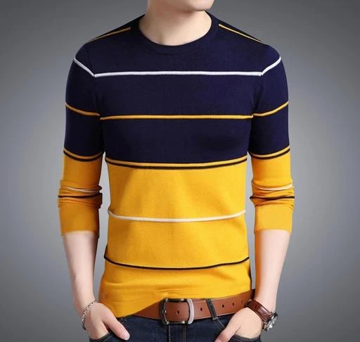 Checkout this latest Tshirts
Product Name: *Eyebogler Mens Full Sleeve 100% Cotton Regular Fit Summertime Tshirt *
Fabric: Cotton
Sleeve Length: Long Sleeves
Pattern: Striped
Net Quantity (N): 1
Sizes:
S (Chest Size: 37 in, Length Size: 26.5 in) 
M (Chest Size: 39 in, Length Size: 27 in) 
L (Chest Size: 41 in, Length Size: 27.5 in) 
XL (Chest Size: 43 in, Length Size: 28 in) 
XXL (Chest Size: 45 in, Length Size: 28.5 in) 
Easy Returns Available In Case Of Any Issue


SKU: T305-AS10YLDNWH_A2
Supplier Name: Men Rocks

Code: 443-7868601-9921

Catalog Name: Eyebogler Men Tshirts
CatalogID_1291478
M06-C14-SC1205