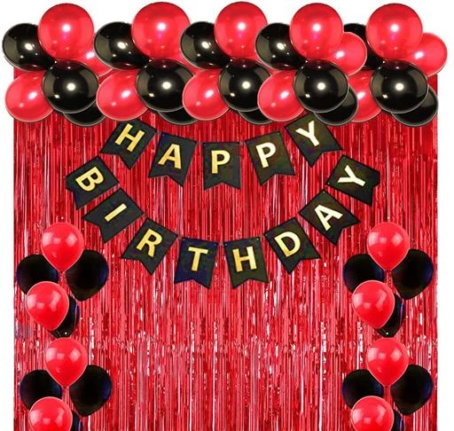 Checkout this latest Party Supplies
Product Name: *Happy Birthday Party Decoration– Red & Black Combo Pack of 33 Pcs | Happy Birthday Banner | Foil Curtains | 30 Metallic Balloons (15 Red & 15 Black)*
Type: Balloons
Color: Multicolor
Net Quantity (N): 1
Features: Color: Red & Black Ideal for Birthday Party, Theme Party, Surprise Party, Baby Shower and other Party decorations Package List 30x Latex Metallic Balloons (15 Red & 15 Black) 2x Foil Curtains (Red) 1x Happy Birthday Banner high quality cardstock, Size approx. 16 * 20 Cm / 6 * 8 Inches,11.15 feet ribbon (Black and Gold) BIZZORT offers loads of party themes, variety of balloons, fabulous and unique printable balloons and banner for birthday party. We offer decor items such as L.E.D balloons, decorative candles, curling ribbons, party popper, party props, latex party balloons for birthday pack, metallic balloons, all ages birthday themes, foil balloons, all types of miscellaneous party items. Get the best deal for party decoration items for kids, party decorations for birthday boy, birthday girl 1 at BIZZORT Metallic Finish Latex balloons are a beautiful and fun addition to any party. No party would seem complete without balloons to play around with. Balloons are not just for kids happy birthday parties, they can be used anywhere anytime and for any occasion, you wish to celebrate.
Country of Origin: India
Easy Returns Available In Case Of Any Issue


SKU: 1222990162_46
Supplier Name: DECENT AND RELIABLE TRADERS

Code: 481-78771199-999

Catalog Name: Designer Party Supplies
CatalogID_22047867
M08-C25-SC2525
.