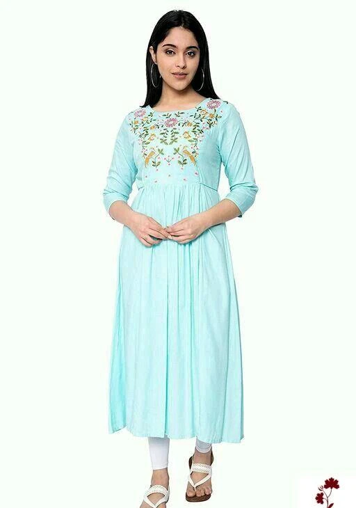 Checkout this latest Kurtis
Product Name: *Woman embroidery anarkali treading with rayon fabric kurtis*
Fabric: Rayon
Sleeve Length: Three-Quarter Sleeves
Pattern: Solid
Combo of: Single
Sizes:
S (Bust Size: 36 in, Size Length: 44 in) 
M (Bust Size: 38 in, Size Length: 44 in) 
L (Bust Size: 40 in, Size Length: 44 in) 
XL (Bust Size: 42 in, Size Length: 44 in) 
XXL (Bust Size: 44 in, Size Length: 44 in) 
XXXL (Bust Size: 46 in, Size Length: 44 in) 
Woman embroidery anarkali treading with rayon fabric kurtis
Country of Origin: India
Easy Returns Available In Case Of Any Issue


SKU: Ganesh -201peach
Supplier Name: Jaipur clothes

Code: 953-78938513-999

Catalog Name: Banita Petite Kurtis
CatalogID_22107367
M03-C03-SC1001
