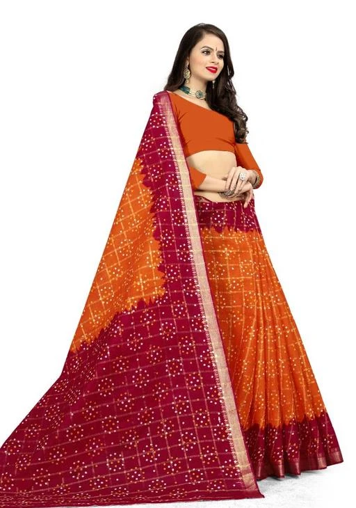 Checkout this latest Sarees
Product Name: *Aagyeyi Ensemble Sarees*
Saree Fabric: Cotton
Blouse: Without Blouse
Blouse Fabric: No Blouse
Pattern: Printed
Net Quantity (N): Single
100% Best Quality Cotton Printed Sarees Gharchola Chunri
Sizes: 
Free Size (Saree Length Size: 5.4 m) 
Country of Origin: India
Easy Returns Available In Case Of Any Issue


SKU: GharcholaQueen09
Supplier Name: Shree Mahakali Sarees Pvt Ltd

Code: 564-79066291-555

Catalog Name: Aagyeyi Ensemble Sarees
CatalogID_22150342
M03-C02-SC1004