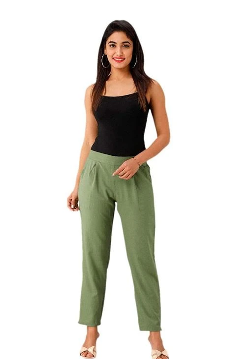 Checkout this latest Trousers & Pants
Product Name: *Stretchable Slim Fit Straight Casual Cigarette Pants Trouser for Girls/Ladies/Women*
Fabric: Nylon
Pattern: Solid
Net Quantity (N): 1
Sizes: 
Free Size (Waist Size: 32 in, Length Size: 10 in, Hip Size: 16 in) 
Care Instructions: Hand Wash Only Fit Type: Regular women trousers women trousers pants || women trouser pants for daily wear || women trouser ankle length ||trousers for women || trousers for girls || ladies trousers for women || ladies trouser pant || ladies trouser for women regular fit || ladies trouser jeans OCCASION: Casual & Festive, Party Wear || HIGHLIGHT : Elasticated Waistband, Pants with 2 Side pockets
Country of Origin: India
Easy Returns Available In Case Of Any Issue


SKU: 1 PINKY GREEN TROUSER
Supplier Name: lonekart

Code: 482-79099961-997

Catalog Name: Urbane Retro Women Women Trousers 
CatalogID_22163288
M04-C08-SC1034