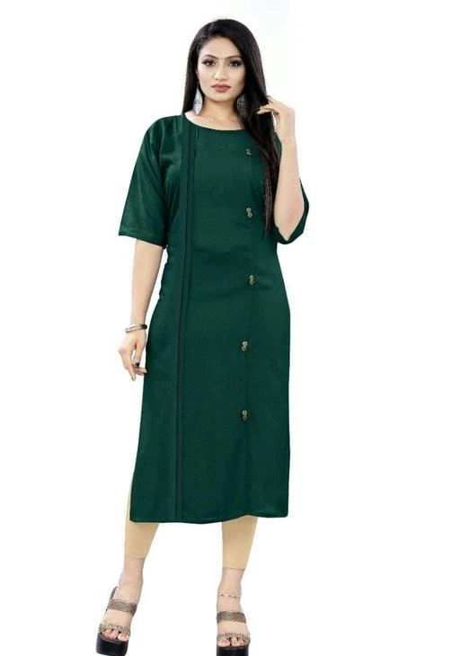 Checkout this latest Kurtis
Product Name: *Jivika Fashionable Rayon Kurtis*
Fabric: Rayon
Sleeve Length: Three-Quarter Sleeves
Pattern: Solid
Combo of: Single
Sizes:
M, L, XL, XXL
Country of Origin: India
Easy Returns Available In Case Of Any Issue


SKU: c5OXMecP
Supplier Name: Laksh_Fashion

Code: 363-79163198-999

Catalog Name: Jivika Fashionable Rayon Kurtis
CatalogID_22186203
M03-C03-SC1001