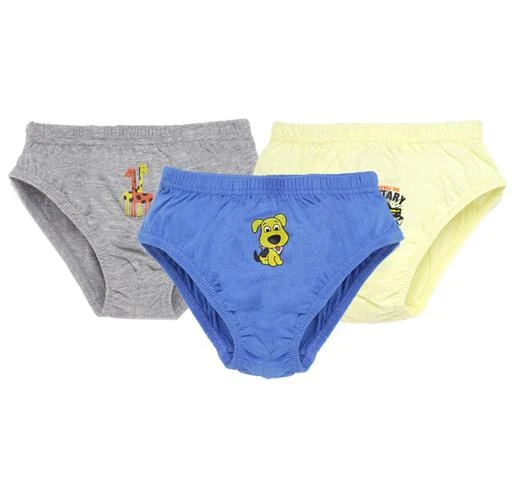 Printed inner elastic cotton panty- Pack of 3, Buy Mens & Kids Innerwear