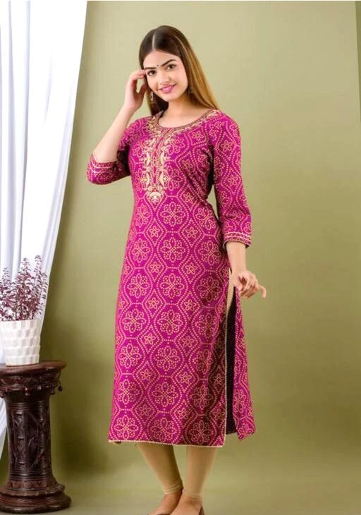Buy Khushi Sales Women Self Design Straight Khadi Cotton Kurti Brown  XLarge at Amazonin