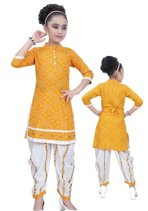 Checkout this latest Kurta Sets
Product Name: *cute stylish girls dhoti kurta fancy ethnic Kurta Sets *
Top Fabric: Cotton
Dupatta: Without Dupatta
Top Shape: A-line
Bottom Type: dhoti pants
Top Length: knee length
Top Pattern: Dyed/ Washed
Sleeve Length: Three-Quarter Sleeves
girls kurta dhoti kurta set
Sizes: 
3-4 Years, 4-5 Years, 5-6 Years, 9-10 Years, 10-11 Years
Country of Origin: India
Easy Returns Available In Case Of Any Issue


SKU: sn-6810-yellow
Supplier Name: SANYAM TRADE LINK

Code: 417-79521960-999

Catalog Name: Fancy Kurta Sets
CatalogID_22313449
M10-C32-SC1140