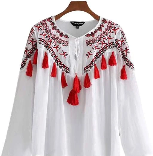Checkout this latest Tops & Tunics
Product Name: *White Top With Red Embroidered *
Fabric: Rayon
Sleeve Length: Long Sleeves
Pattern: Embroidered
Net Quantity (N): 1
Sizes:
S
Look gorgeous by wearing this White Top with Red-Black Embroidered & Red Tags. Has Round Neck, Three Quarter Regular Sleeves. Wear this Stylish top in any party and as well as grooming casual look. Speacially made for girls and ladies. 
tops for women western wear
tops for women?
tops
tops for women
top top
 only top
top crop top
top jeans top
top ladies top
top top crop top
top top clips
top top and skirt set for women western wear
top top brand shirts for men
top for women
top load washing machine
top for girls
top for women
topfor women
top and pant set for women
top and bottom set for women
a top
Country of Origin: India
Easy Returns Available In Case Of Any Issue


SKU: WHTREDEMB-142311
Supplier Name: MODI BROS

Code: 053-79623338-955

Catalog Name: Trendy Sensational Women Tops & Tunics
CatalogID_22347942
M04-C07-SC1020