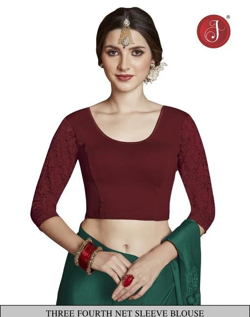 Checkout this latest Blouse (Deleted)
Product Name: *Readymade Stretchable Blouse*
Fabric: Cotton Blend
Sleeve Length: Three-Quarter Sleeves
Pattern: Solid
Net Quantity (N): 1
Sizes:
28, 30 (Bust Size: 30 in, Length Size: 16 in) 
32, 34, 36, 38, Free Size
Easy Returns Available In Case Of Any Issue


SKU: KF  -   62    MAROON
Supplier Name: Fashion kit

Code: 522-7990683-834

Catalog Name: Charvi Ensemble Women Readymade Blouse
CatalogID_1318039
M03-C06-SC1007